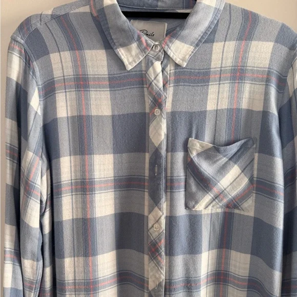 Rails Plaid lightweight flannel shirt - Picture 3 of 5